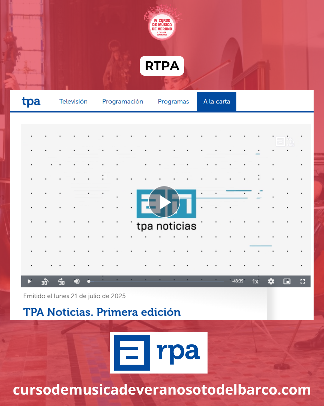 TPA Noticias 1 edición – 21.07.2025